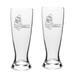 Youngstown State Penguins 23oz. Stylish University Pilsner Glass Set