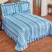 Rosalind Wheeler Sasakwa Standard Cotton Coverlet Cotton in Blue | Twin Bedspread | Wayfair 86A52A221DC742B89831F88B606D939C