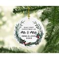 The Holiday Aisle® Holly & Pinecone Ball Ornament Ceramic/Porcelain in White | 2.8 H x 2.8 W x 0.1 D in | Wayfair C5C4021069E5467EB1A03904C3FFD7A0