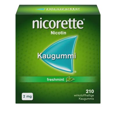 Nicorette Kaugummi 2 mg freshmint 210 St Image