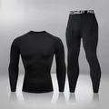 Sous-vêtements thermiques pour hommes vêtements de Sport à Compression combinaisons de