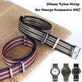 Bracelet de montre en nylon pour Omega Seam84 HouseHippocampus 300 bracelet Rolex SeATM