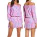Lilly Pulitzer Pants & Jumpsuits | Lilly Pulitzer Lana Skort Romper | Color: Blue/Pink | Size: Xxs