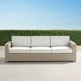 Palermo Sofa with Cushions in Dove Finish - Rain Sailcloth Cobalt, Standard - Frontgate