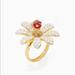 Kate Spade Jewelry | Kate Spade Dazzling Daisy Ring Size 7 | Color: Gold/White | Size: 7