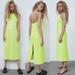 Zara Dresses | Gorgeous Sequin Dress | Color: Green | Size: L