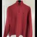 Polo By Ralph Lauren Sweaters | Men’s Polo Ralph Lauren Quarter Zip Sweater Size Large In Coral Red. | Color: Red | Size: L