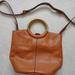 J. Crew Bags | J Crew Bracelet Ring Handle Bucket Bag In Italian Leather | Color: Brown | Size: Os