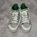 Adidas Shoes | Adidas - Gray Hightops | Color: Gray/Green | Size: 8.5