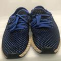 Adidas Shoes | Adidas Athletic Tennis Shoes | Men Size 10 | Color: Black/Blue | Size: 10