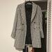 Zara Jackets & Coats | New Never Worn Zara Jacket With Collar And Shoulder Pads | Color: Black/White | Size: 4