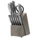 Chicago Cutlery Steel 13 Piece Knife Block Set High Carbon Stainless Steel in Black/Gray | Wayfair 1135027