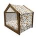 East Urban Home Wood Dog House Wood House in Brown | 25.59 H x 29.53 W x 21.65 D in | Wayfair 03864B13C17C409F86DE77E36E288B60