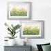 Red Barrel Studio® Garden In Bloom III - 2 Piece Picture Frame Print Set Paper, Solid Wood in Green/Indigo/Pink | 42.5 H x 61 W x 1 D in | Wayfair