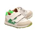 bisgaard - Klettschuhe Liam V In White/Green, Gr.31