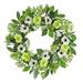 24" Rose and Anemone Flowers Wreath by National Tree Company - 24 in