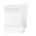 Embroidered Percale Crisp Cotton Double Scallopier Duvet Set and Sham