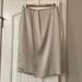 J. Crew Skirts | J. Crew Fully Lined Faux Wrap | Color: Silver | Size: 6