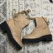 Free People Shoes | Free People Tan Lace Around Boots | Color: Tan | Size: 7