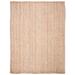 White 27 x 0.5 in Indoor Area Rug - Gracie Oaks Nowthen Geometric Handmade Flatweave Jute/ Natural/Ivory Area Rug Jute & | 27 W x 0.5 D in | Wayfair