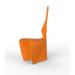 Vondom Biophilia Patio Dining Side Chair Plastic/Resin in Orange | 40.5 H x 18.5 W x 22.25 D in | Wayfair 59001-Orange