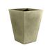 Vondom Nano Resin Pot Planter Resin/Plastic in White | 14.25 H x 7 W x 7 D in | Wayfair 41218A-Ice