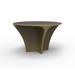 Vondom Biophilia Plastic Outdoor Side Table Plastic in Brown | 28.25 H x 47.25 W x 47.25 D in | Wayfair 59005-Khaki