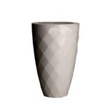 Vondom Nano Resin Pot Planter Resin/Plastic in Brown | 14.25 H x 7 W x 7 D in | Wayfair 47036F-Taupe