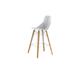 Vondom Faz Wood - Bar Stool - Set Of 4 - Basic/Injection Wood/Plastic/Acrylic in Brown | 43.75 H x 20 W x 20.5 D in | Wayfair 54301-White-Wood 2