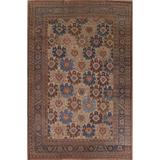 Pre-1900 Antique Heriz Bakhshayesh Persian Wool Area Rug Hand-knotted - 10'7" x 14'1"