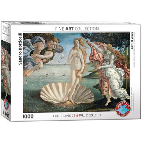 Eurographics Puzzle 1000 - Die Geburt Der Venus Von Sandro Botticelli (Puzzle)