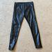 Jessica Simpson Pants & Jumpsuits | Jessica Simpson Faux Pleather Leggings Sz M | Color: Black | Size: M