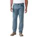 Men's Big & Tall Wrangler® Relaxed Fit Classic Jeans by Wrangler in Grey Indigo (Size 62 30)