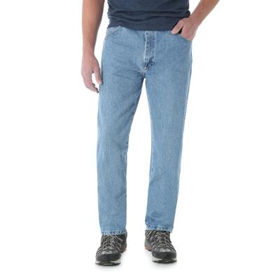 Men's Big & Tall Wrangler® Classic Fit Jean by Wrangler in Rough Wash (Size 48 30)