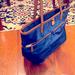 Michael Kors Bags | Michael Kors Nylon Navy With Brown Leather Trim Kempton Shoulder Bag | Color: Blue/Tan | Size: Os