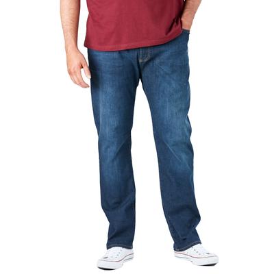 Men's Big & Tall Lee® Extreme Motion Athletic Fit Jeans by Lee in Blue Strike (Size 60 30)