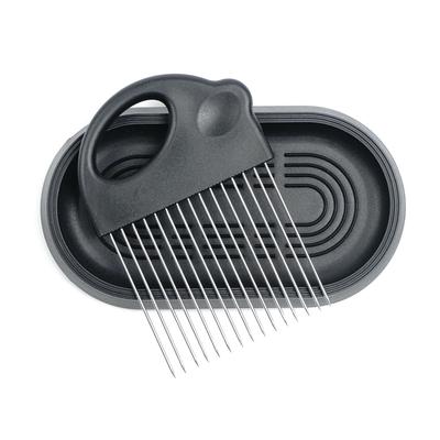 Hassleback Potato Guide by RSVP International in Black