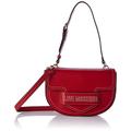 Love Moschino Women's Borsa A Spalla Shoulder Bag, red, One Size