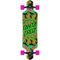 SANTA CRUZ Complete Longboard Mandala Hand 9 x 36 Drop Thru, Multi-coloured