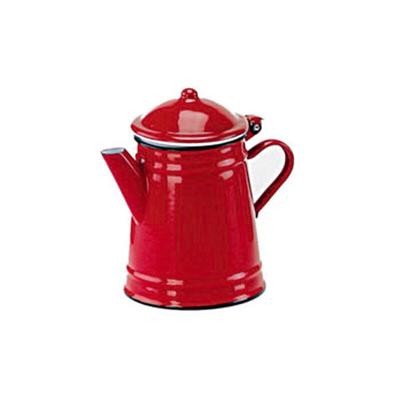 Cafetière conique rouge 1