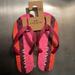 Coach Shoes | New Coach Flip Flops. Size: 8 | Color: Pink/Red | Size: 8