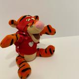 Disney Toys | Disney Mini Bean Bag Plush Super Lover Tigger Winnie The Pooh 9” Valentines | Color: Orange/Red | Size: 9”