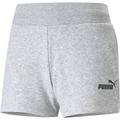 PUMA Damen Shorts ESS 4 Sweat Shorts TR, Größe M in Grau