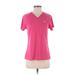 Under Armour Active T-Shirt: Pink Activewear - Women's Size Small