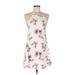 Brandy Melville Casual Dress: White Floral Dresses