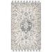 White 24 x 0.9 in Area Rug - Lark Manor™ Arkadijus Oriental Hand-Tufted Wool/Ivory/Blue Area Rug Cotton/Wool | 24 W x 0.9 D in | Wayfair