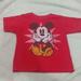 Disney Shirts & Tops | 2/$15 Disney Mickey Mouse Distressed Design T-Shirt 18 Months | Color: Red | Size: 18mb