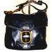 Coach Bags | Coach 11419 Vintage Black Leather Bleecker Flap Tattersall Shoulder Bag | Color: Black/Gold | Size: Medium
