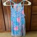 Lilly Pulitzer Tops | Euc Size Xxs Lilly Pulitzer Lacy Tank, Color/Pattern Is Blue Haven Raising Shell | Color: Blue/Pink | Size: Xxs