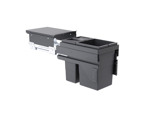 Hailo Abfallsammler 3610871 CB Slide Cargo-Basic 15 + 10 Liter Image